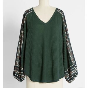 NWT Modcloth Blush and Billow Top